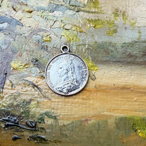 Victorian JF Love Token Charm