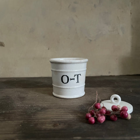 Antique O-T Pot