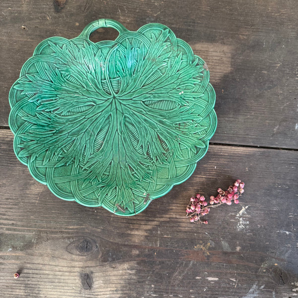 Antique Bold Staple Repair Plate