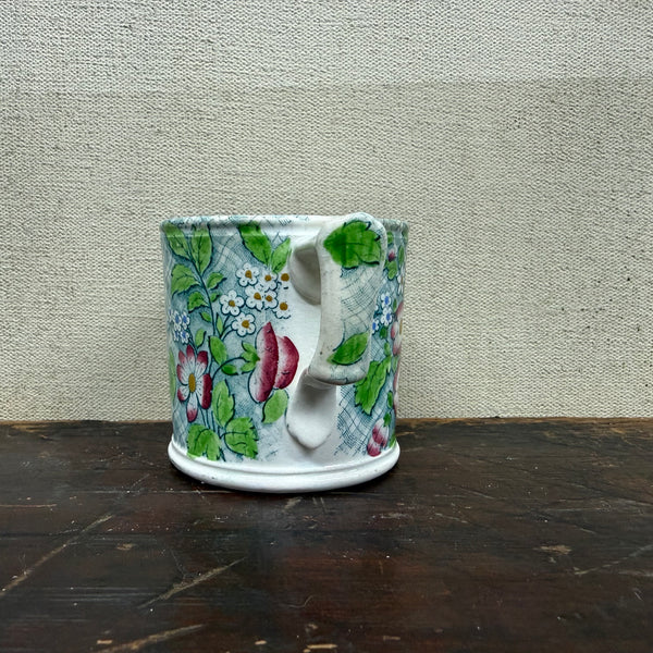 Victorian Floral Transfer Cup