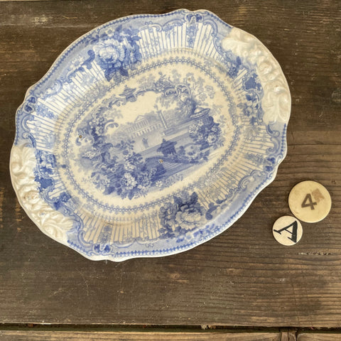 Antique 1830s Transfer Plate