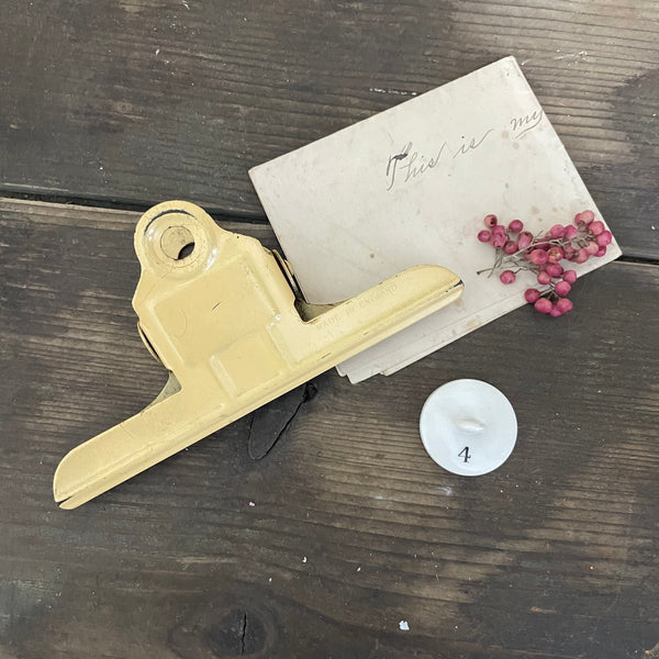 Antique Adertising Paper Clip