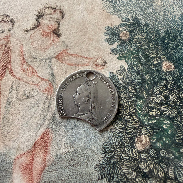 Victorian Susan Love Token Charm