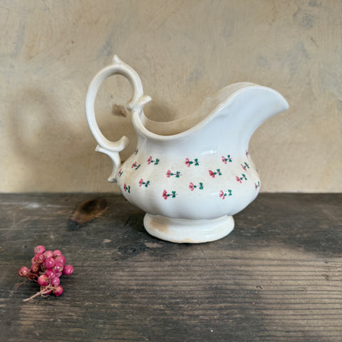 Antique Floral Jug