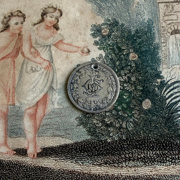 Victorian JG/GJ Love Token Charm