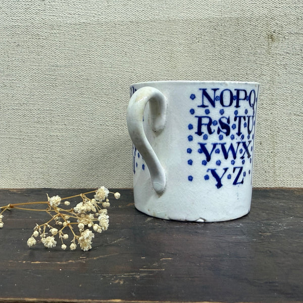 Antique Victorian Cat Cup