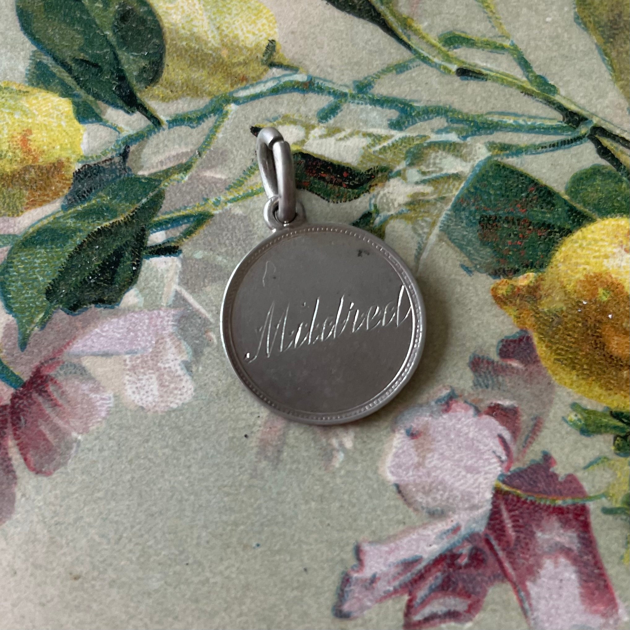 Victorian Mildred Love Token Charm