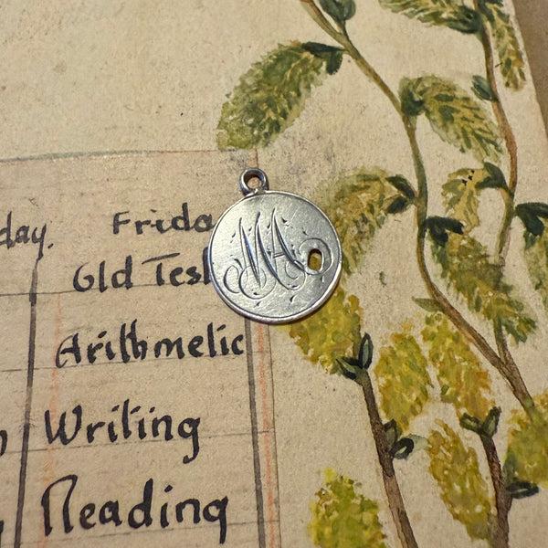 Victorian MA Love Token Charm