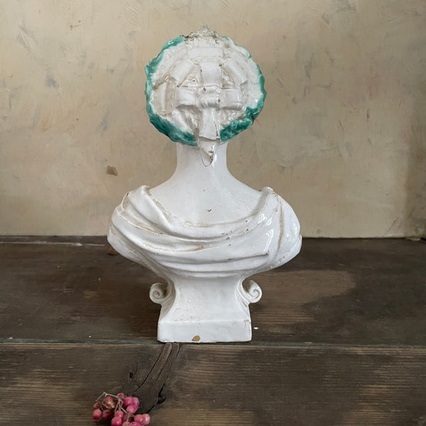 Antique Ceramic Bust