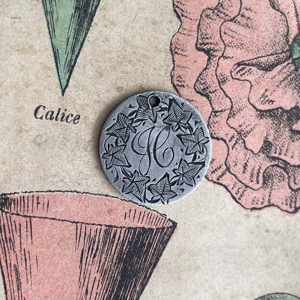 Victorian JC Love Token Charm