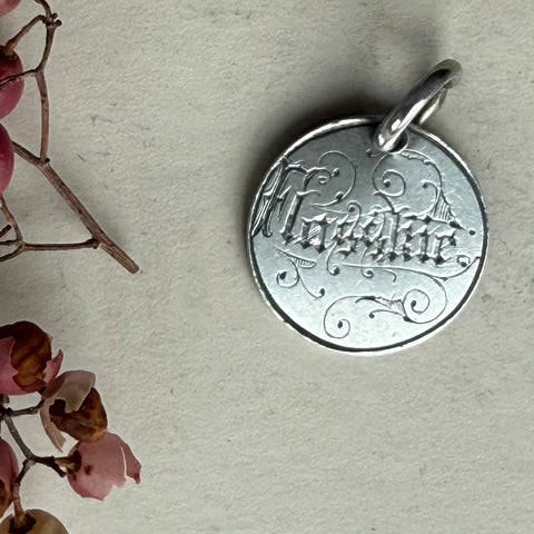 Victorian Flosskie Love Token Charm