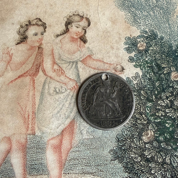 Victorian OE Love Token Charm