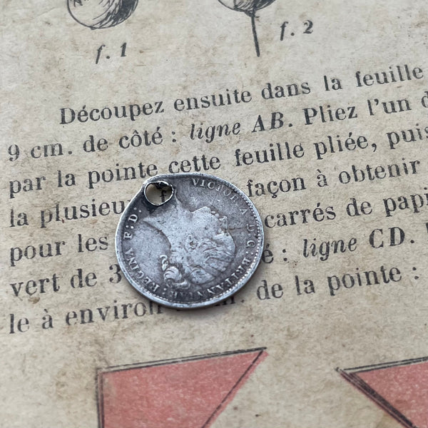 Victorian Pater Love Token Charm