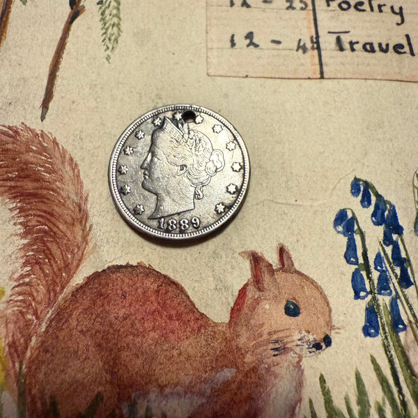 Victorian GB Love Token Charm