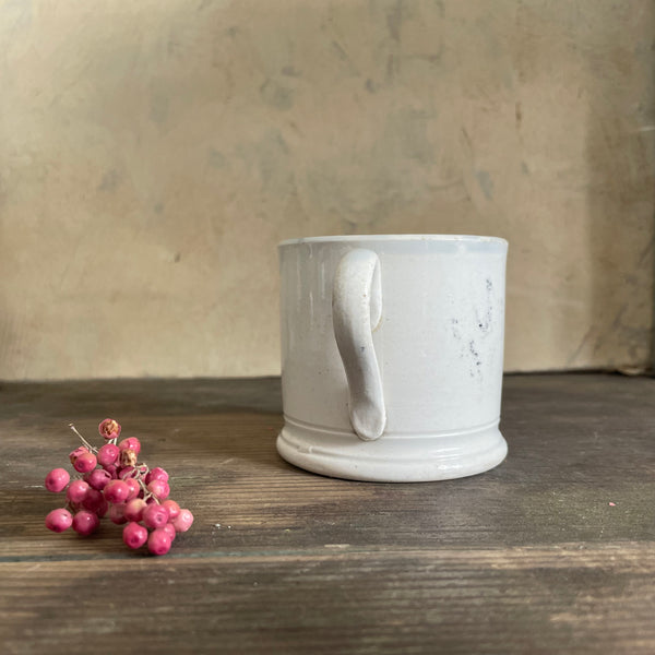 Antique 1840s Motto Mug
