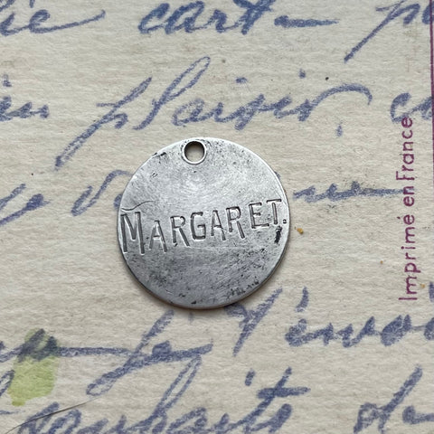 Victorian Margaret Love Token Charm
