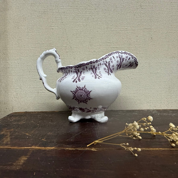Vintage Purple Transfer Jug
