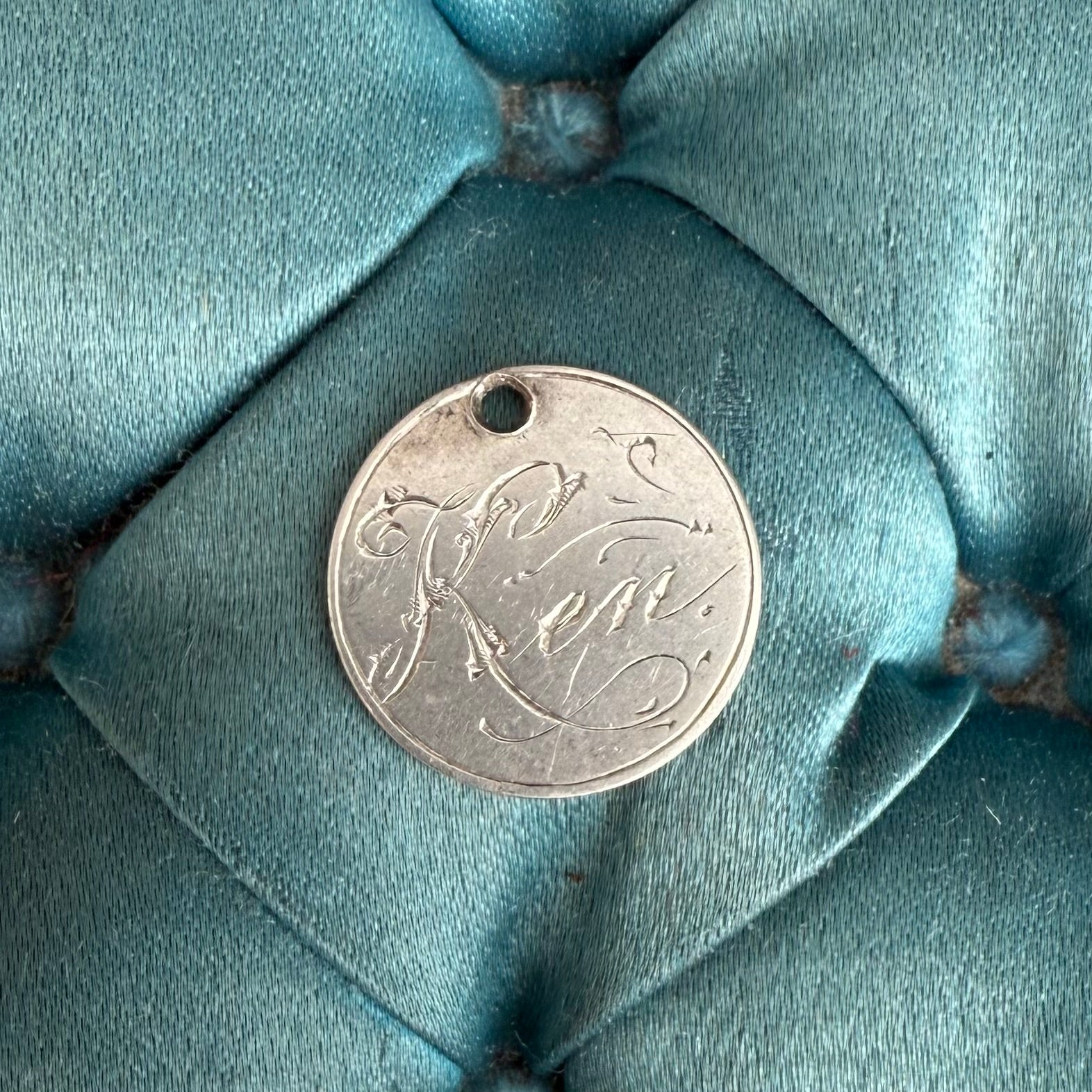 Victorian Ken Love Token Charm
