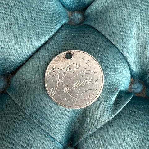 Victorian Ken Love Token Charm