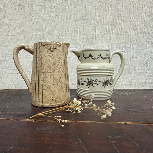 Antique Beautiful Rustic Jugs