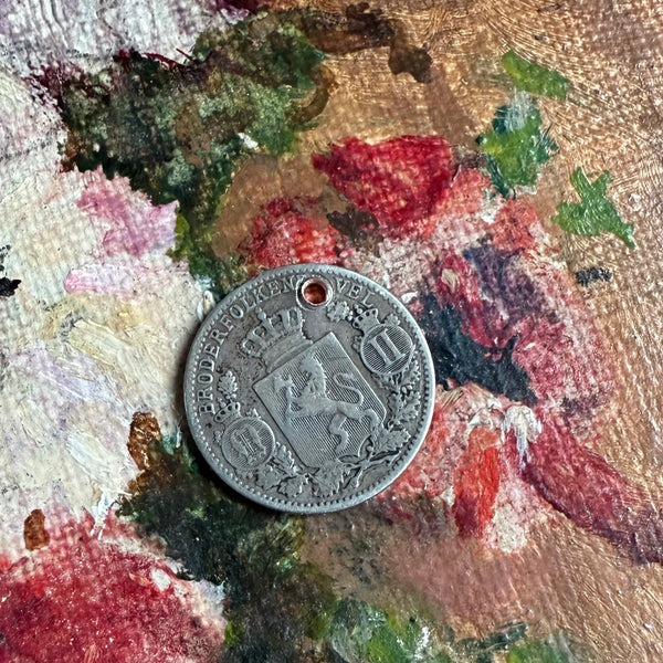 Victorian Harald Love Token Charm