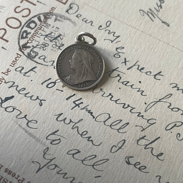 Victorian Father Love Token Charm