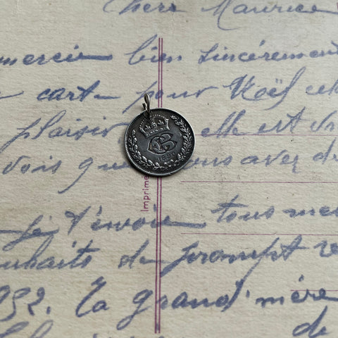 Victorian EB Love Token Charm