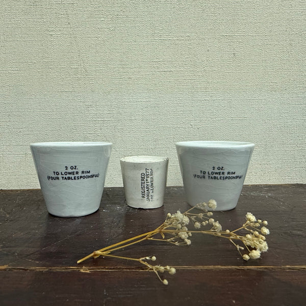 Antique Victorian Measuring Pots