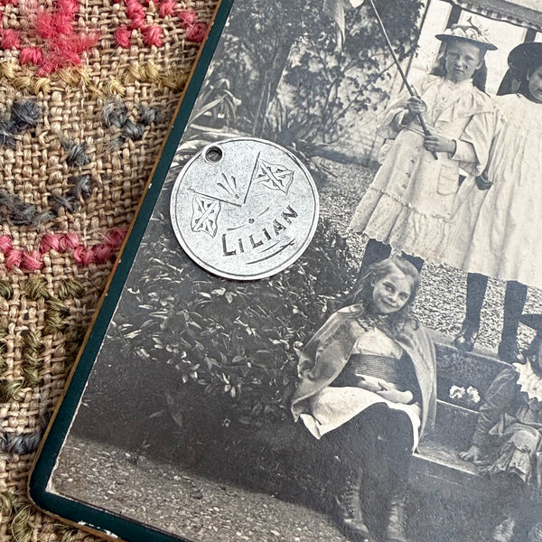 Victorian Lilian Love Token Charm