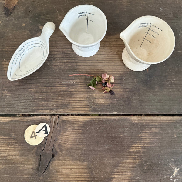 Antique Victorian Measuring Pots