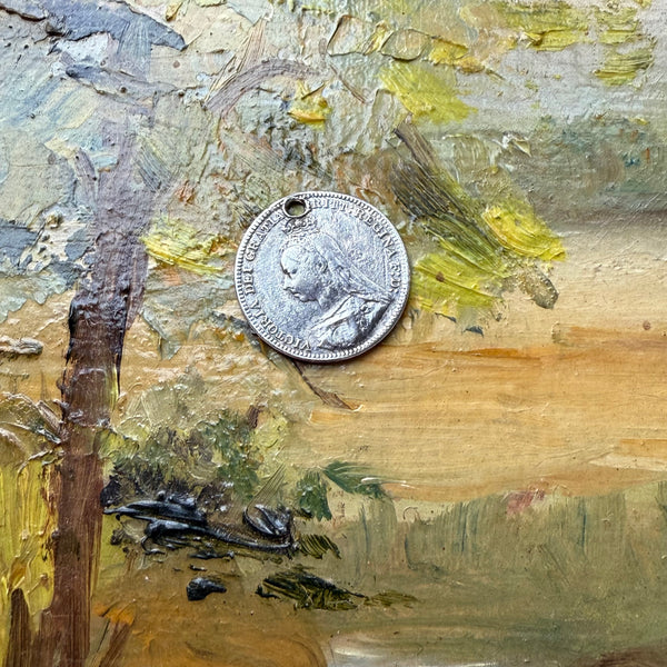 Victorian HG Love Token Charm