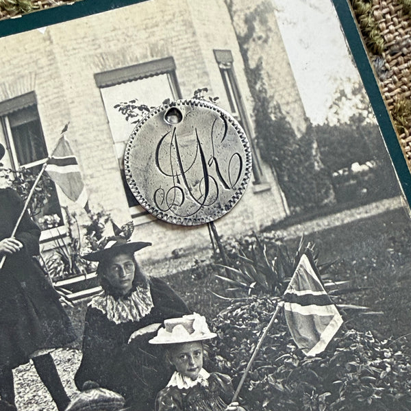 Victorian AK Love Token Charm