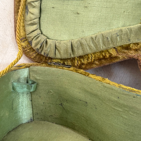 Antique Velvet Box