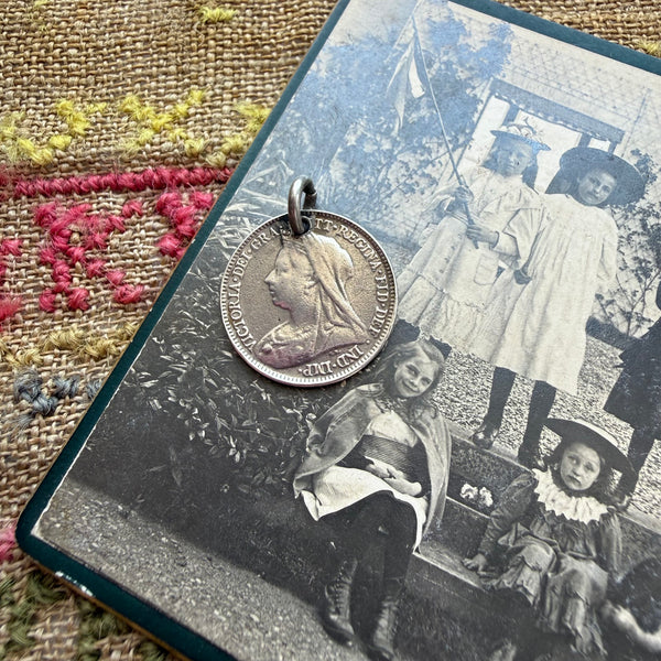 Victorian Herbert Love Token Charm