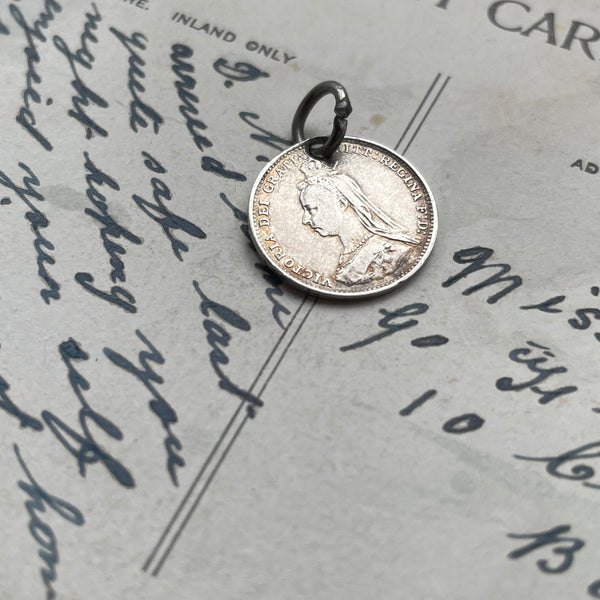 Victorian Fred Love Token Charm