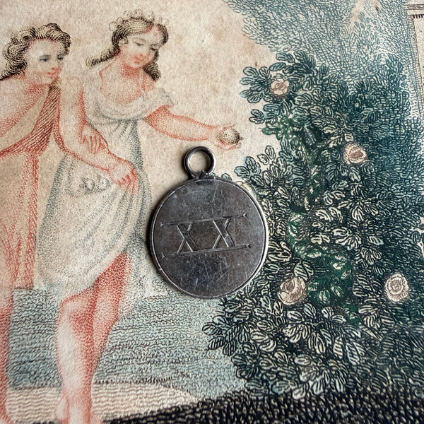 Victorian XX Love Token Charm