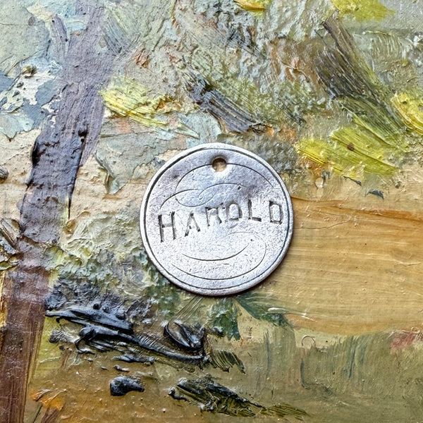 Victorian Harold Love Token Charm