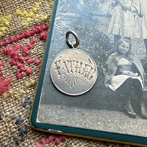 Victorian Father Love Token Charm