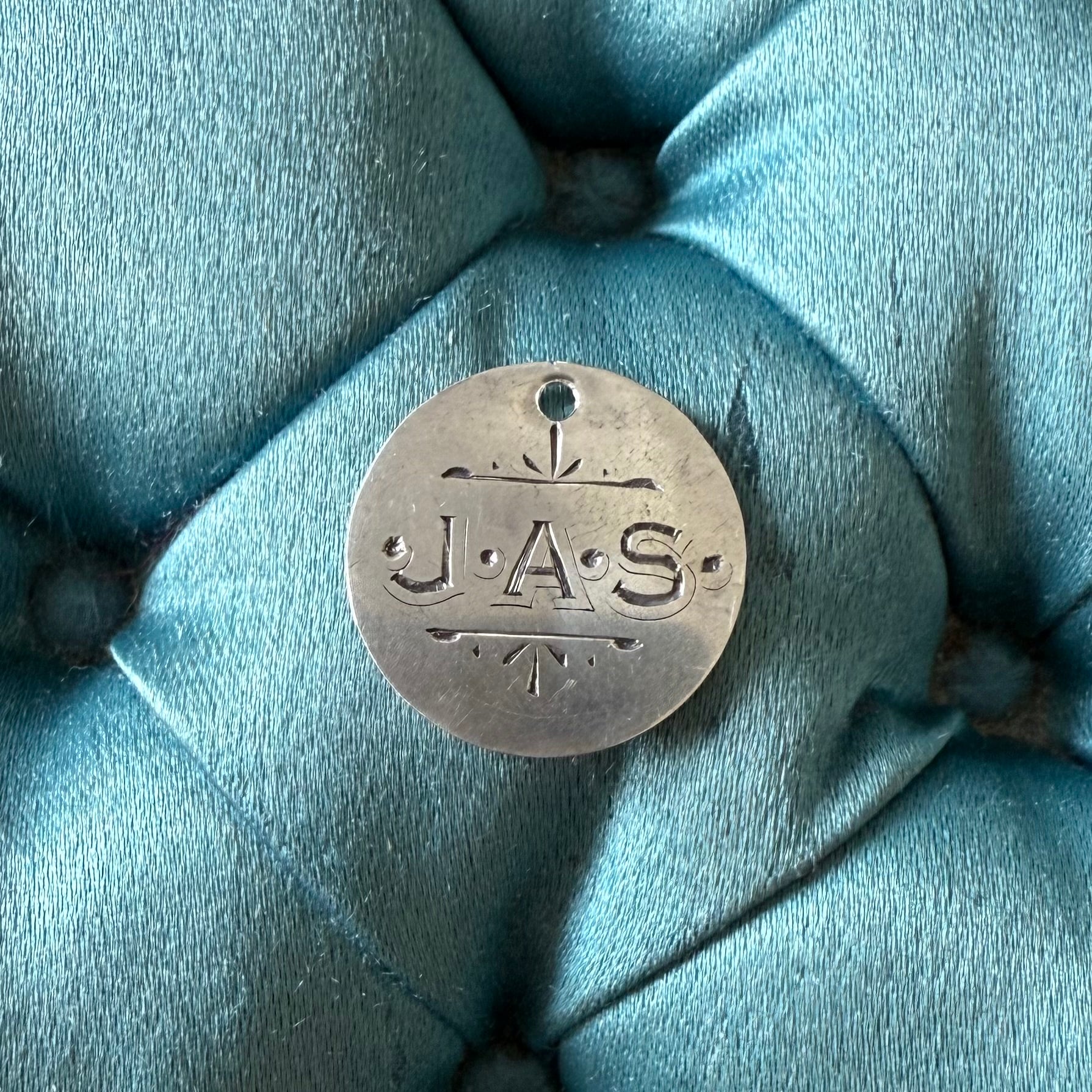 Victorian JAS Love Token Charm