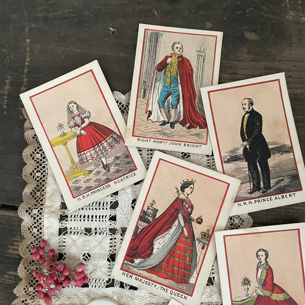 Antique Victorian Royal Family Cards