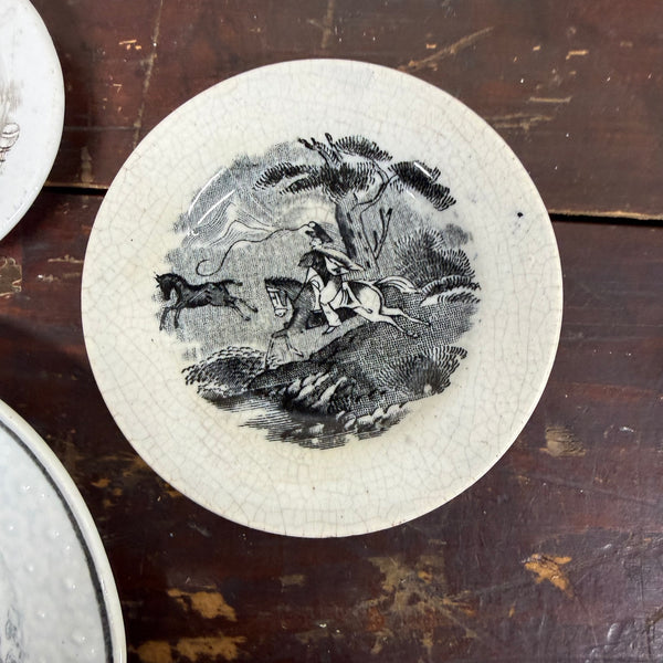 Antique Victorian Transfer Plate