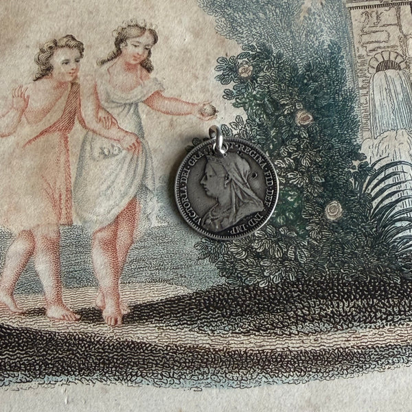 Victorian Mother Love Token Charm