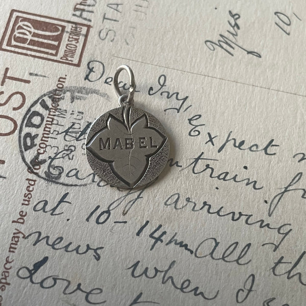 Victorian Mabel Love Token Charm