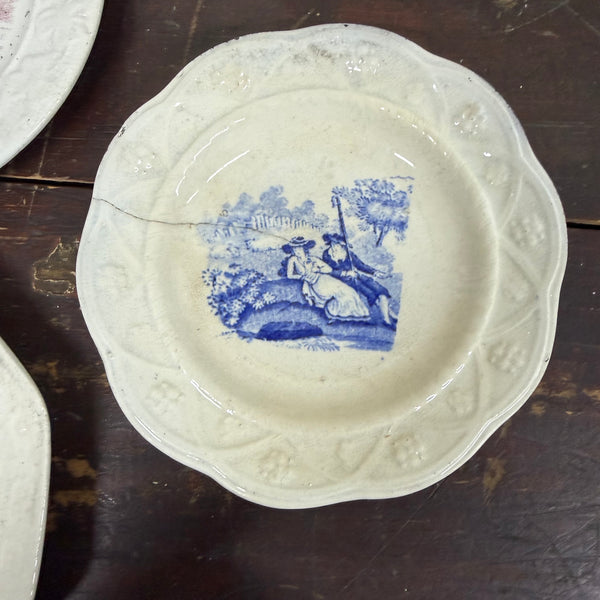 Antique Victorian Transfer Plate