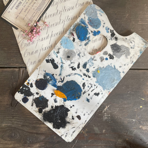 Vintage Painters Palette