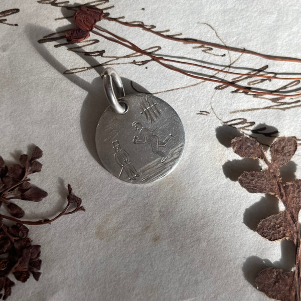 Cricket Pictorial Love Token Charm