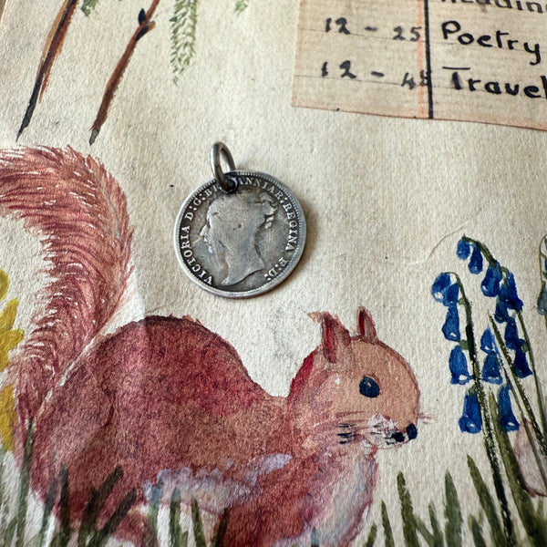 Victorian RCW Love Token Charm