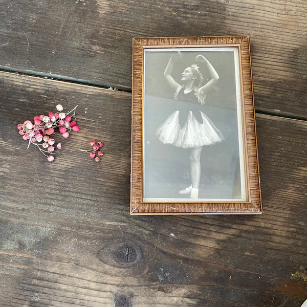 Vintage Ballet Photo & Frame