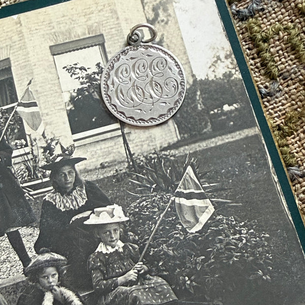 Victorian EEE Love Token Charm