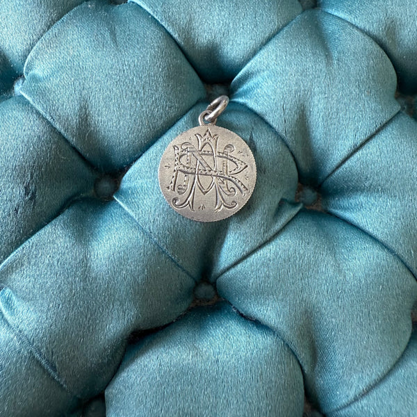 Victorian Oct 21st Love Token Charm